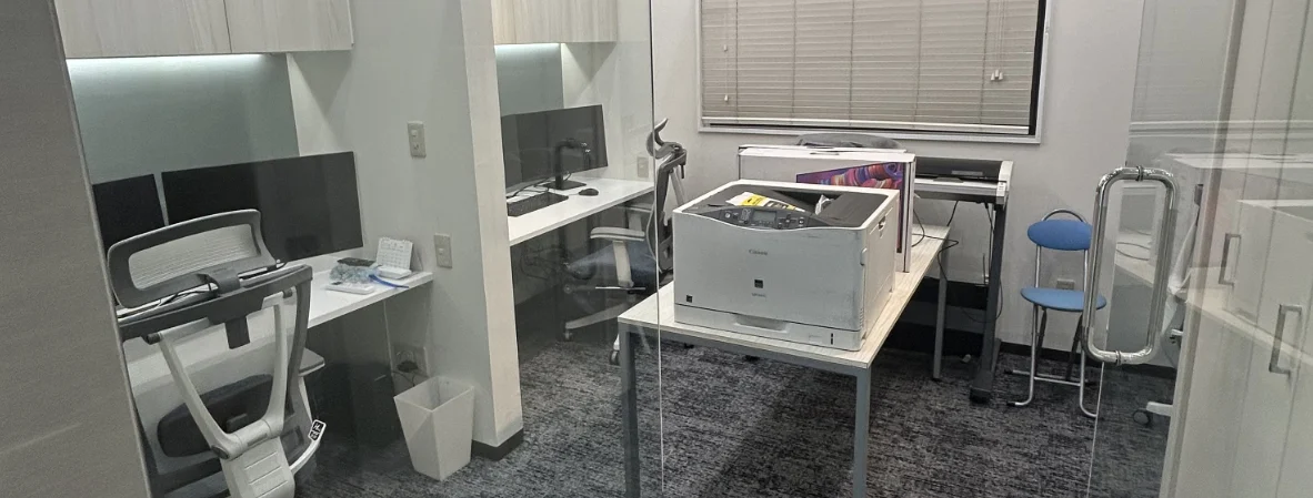 講習でCADの操作を確認する様子