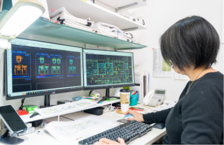 実務で作業する作図の体験